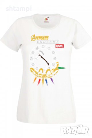 Дамска тениска Avengers End Game Thor,Филм,Игра,superhero,Изненада,Подарък,Повод,, снимка 3 - Тениски - 37727307