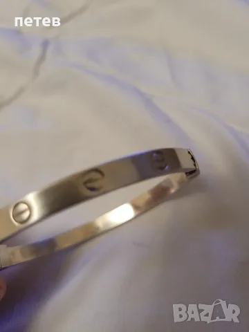 сребърна гривна Cartier.Cartier. сребърна гривна., снимка 14 - Антикварни и старинни предмети - 56075365
