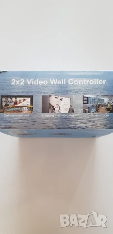2x2 HDMI Video Wall Controller с 4K вход, 1080P изход, IR Remote & RS232 Контрол, снимка 8 - Друга електроника - 50960955