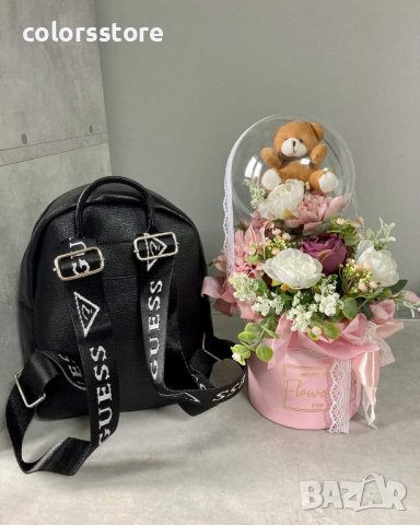 Черна раница  Guess код SG312, снимка 3 - Раници - 38921613