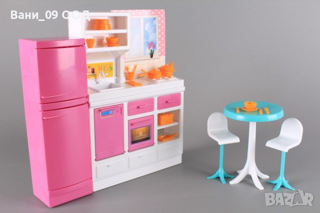 Кухня за кукли, снимка 3 - Кукли - 42080877