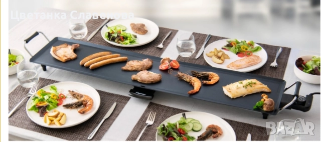 Скара за печене Bestron Plancha XXXL ABP605, снимка 3 - Скари - 52497320