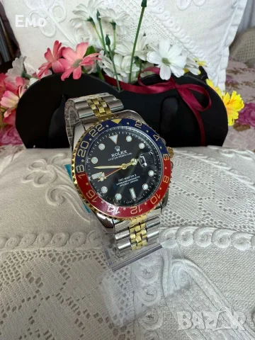 Нов Rolex – Стилен Дамски, Мъжки часовник, подходящ за двата пола., снимка 2 - Луксозни - 55777369