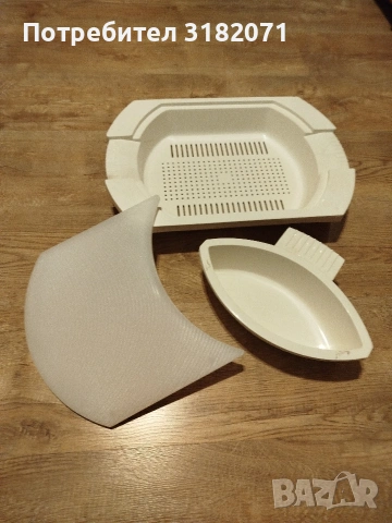 Дъска,гевгир и съд за събиране, в едно