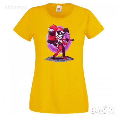 Дамска тениска DC Harley Queen 2 Star Wars Игра,Изненада,Подарък,Геймър,, снимка 10 - Тениски - 36787206