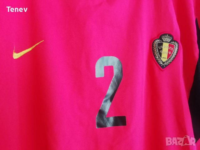 Белгия Ерик Дефландре #2 мачова оригинална Nike Belgium Eric Deflandre тениска фланелка , снимка 3 - Тениски - 42100812