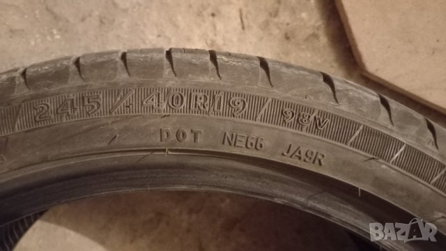 4 броя всесезонни гуми Goodyear Eagle/Гудиър игъл, размер 245/40/19, снимка 5 - Гуми и джанти - 39390671