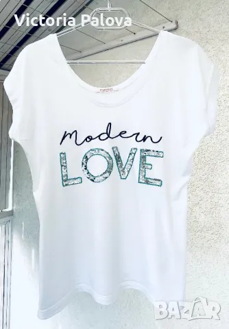 CAMAÏEU модерна блуза памук Франция