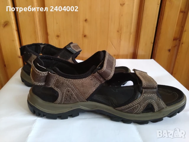Сандали Ecco №44-Receptor technology,стелка 29см, снимка 3 - Мъжки сандали - 51391614