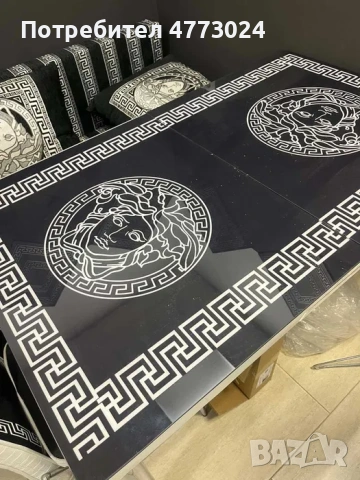 Комплект мебели от еко кожа - ЧИСТО НОВИ, снимка 4 - Дивани и мека мебел - 53927141