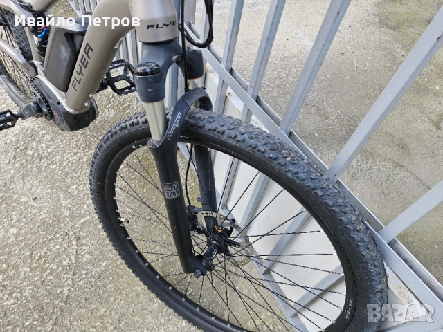 Електрически мек велосипед 29 цола FLYER-шест месеца гаранция, снимка 2 - Велосипеди - 52837408