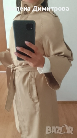 Дамски шлифер Vero Moda XS, снимка 6 - Шлифери - 43670522