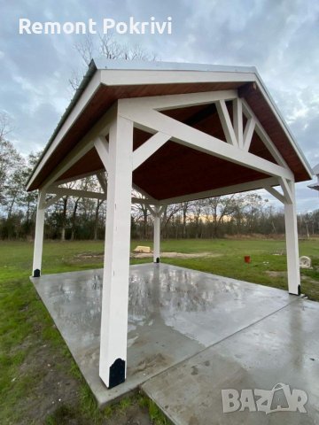 Навеси от дърво, снимка 5 - Дърводелски услуги - 37332782