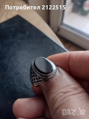 мъжки сребърен пръстен 6 гр, снимка 4 - Пръстени - 49120167