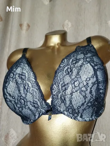 Sekret Possessions 85 G Черен дантелен сутиен за едра дама , снимка 2 - Бельо - 48806174