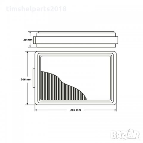 Въздушен и Филтър Купе за VW Golf 4 Bora Audi A3 TT Seat Skoda VAG, снимка 6 - Части - 31867487