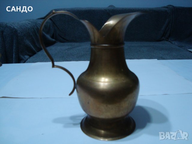 Вентидж изящни бронзови кани и ваза - Франция и Белгия, снимка 10 - Вази - 39021160