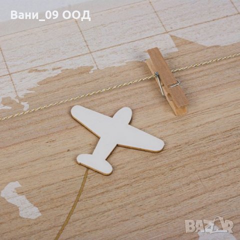 Голямо дървено пано за пътешественици, снимка 2 - Декорация за дома - 30967506
