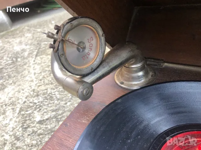 старинен грамофон "POLYPHON MUSIC" - Germany, снимка 10 - Антикварни и старинни предмети - 49760027