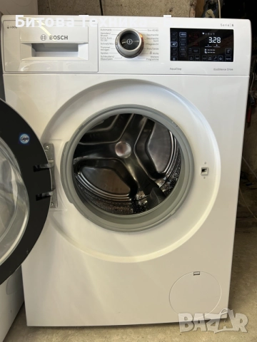 Пералня Bosch Serie 6 A+++ 9кг i-DOS, снимка 2 - Перални - 56046838