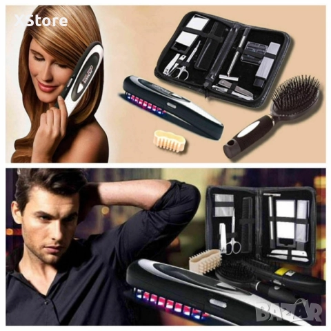 Лазерен гребен за стимулиране растежа на косата , снимка 13 - Други - 52516556