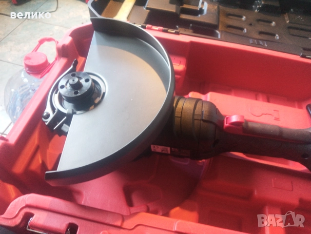 Продавам акумулаторен ъглошлайф 230 мм., снимка 3 - Други инструменти - 52606629