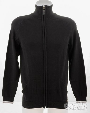 Черна мъжка памучна жилетка марка Sir Raymond Tailor - S, снимка 2 - Други - 30833429