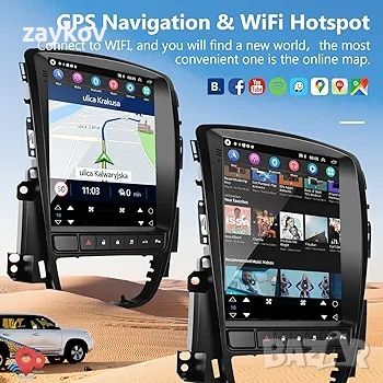 Hodozzy Carplay/Android Автомобилно радио за Buick Excelle/Opel Astra J 2009-2015, 9,7 инча, снимка 4 - Аксесоари и консумативи - 44811382