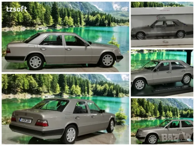 Mercedes-Benz E class (W124) 1989 - iScale 1:18 , снимка 8 - Колекции - 48423832