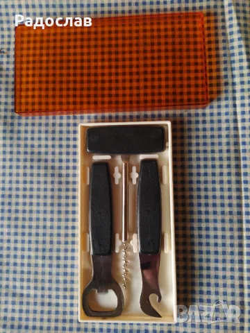 СССР комплект тирбушон и отварачки, снимка 2 - Прибори за хранене, готвене и сервиране - 49142543