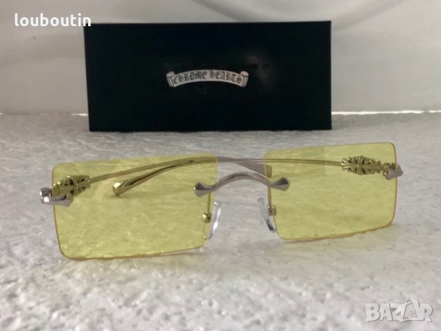 CHROME HEARTS 2021 мъжки слънчеви очила прозрачни слънчеви очила, снимка 5 - Слънчеви и диоптрични очила - 31706537
