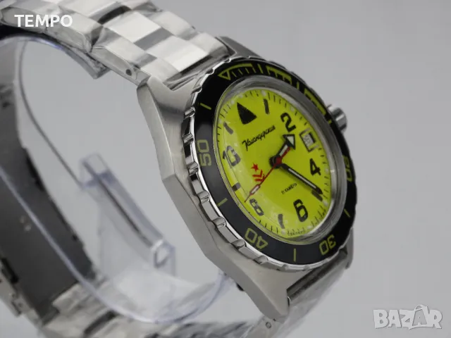 ВОСТОК КОМАНДИРСКИЕ АВТОМАТИЧЕН  ref: 650855, снимка 6 - Мъжки - 42175799