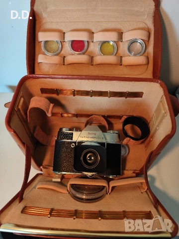 Kodak Retina Reflex S + аксесоари , снимка 10 - Фотоапарати - 54135628