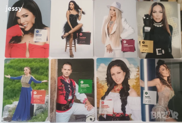 80 календарчета на Пайнер за периода 2025-2006 годона, снимка 5 - Колекции - 48813576