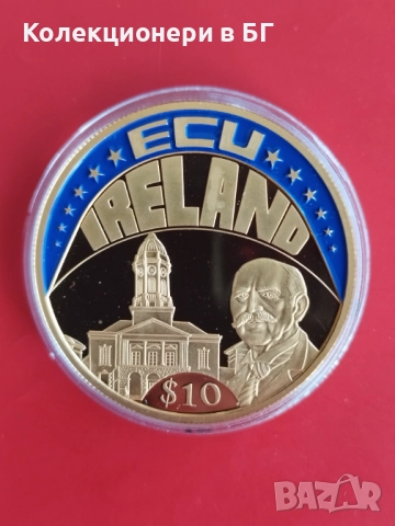 ГОЛЯМА ‼ПОЗЛАТЕНА‼ ВЪЗПОМЕНАТЕЛНА МОНЕТА - ЛИБЕРИЯ, снимка 2 - Нумизматика и бонистика - 52803214