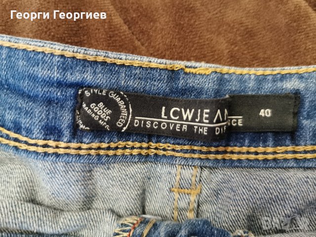 Дънкова пола, снимка 2 - Поли - 40491751