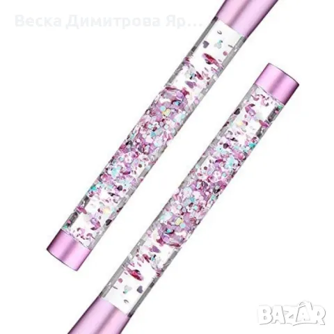 Четки за грим с кристални дръжки - 7 броя HZS86, снимка 8 - Козметика за лице - 47729293