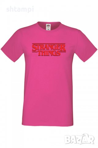 Мъжка тениска Stranger Things Logо,Филм,Сериал,, снимка 9 - Тениски - 37568267
