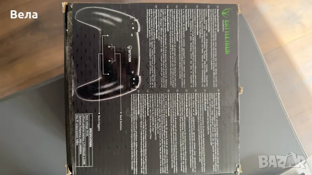Контролер Battletron bluetooth game controller черен, снимка 4 - PlayStation конзоли - 56451221