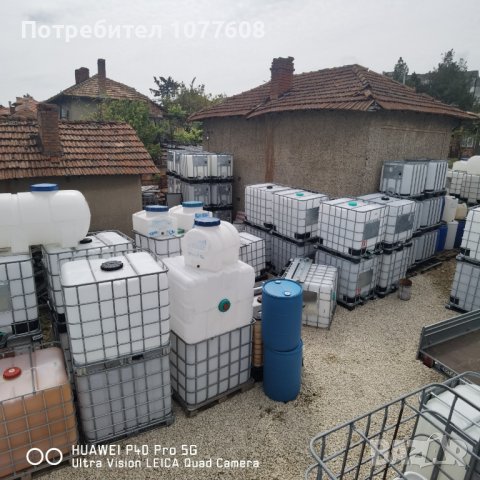 БИДОНИ 600/1000л/IBC КОНТЕЙНЕРИ! РЕЗЕРВОАРИ /ЦИСТЕРНИ, снимка 6 - Бидони, бурета и бъчви - 42914414