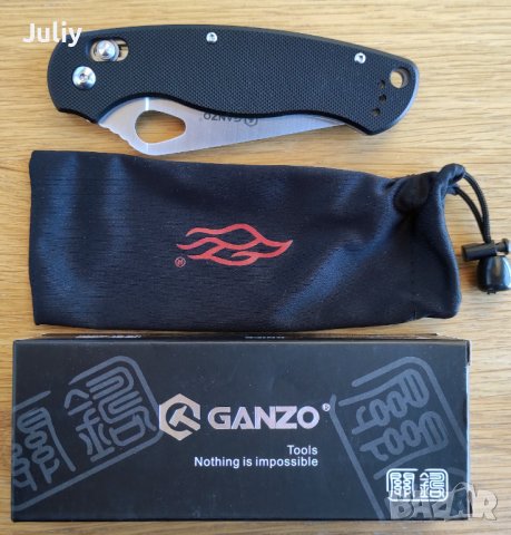 Туристически сгъваем нож Ganzo G729, снимка 5 - Ножове - 40186259