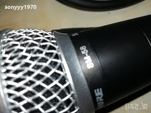 SHURE+CABLE-ВНОС SWISS 1302231657, снимка 3 - Микрофони - 39661897