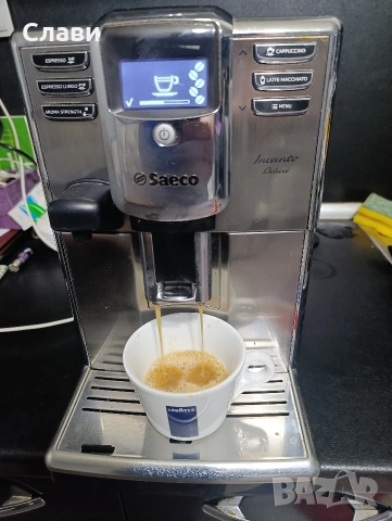 Кафемашина SAECO Incanto DELUX , снимка 4 - Кафемашини - 54115331