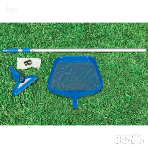 НОВ Комплект за поддръжка на басейни Intex с възможност за монтиране на прахосмукачка, 2.39 м - 24 м, снимка 10 - Басейни и аксесоари - 51030591