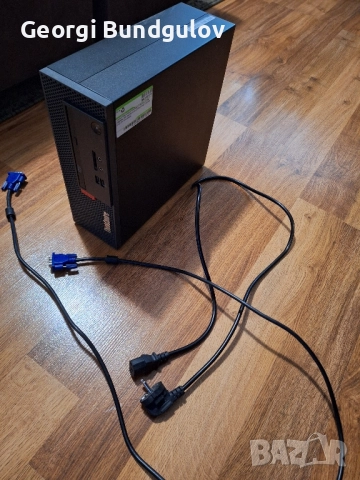 Настолен компютър Lenovo slim ThinkCentre неразличим от нов
