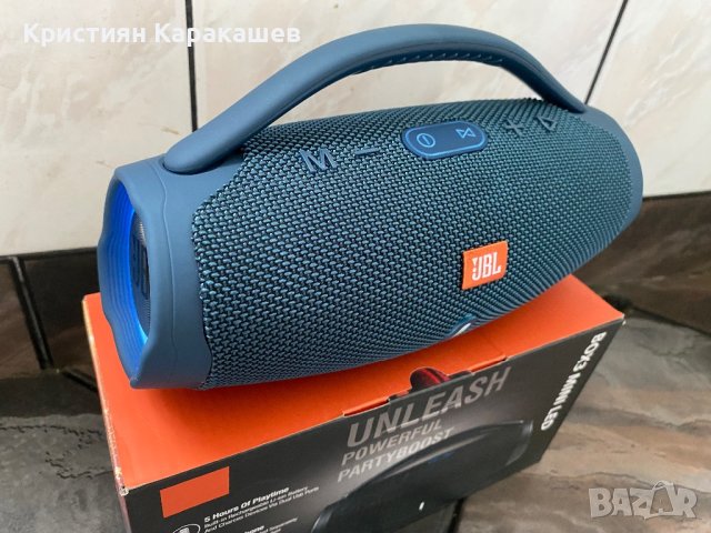 Bluetooth JBL BOOMBOX колонка с мощен БАС, снимка 4 - Bluetooth тонколони - 42399567