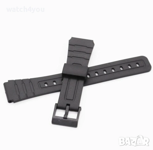 НОВА СИЛИКОНОВА КАИШКА ЗА ЧАСОВНИК CASIO Q&Q.СИЛИКОНОВИ КАИШКИ ЗА КАСИО И QQF-91W F91W F84 F105 108, снимка 2 - Каишки за часовници - 21300817