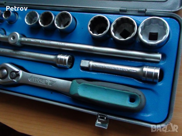 GEDORE - 1/2" PROFI Гедория !! новата версия !! вложки 10 - 32 mm !! ORIGINAL GEDORE GERMANY !!!!!, снимка 4 - Гедорета - 31157166