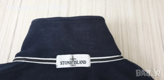 Stone Island Half Zip Mens Size S ОРИГИНАЛ! Мъжки Суичер!, снимка 11 - Суичъри - 51532805