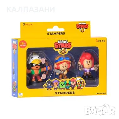 P.M.I. Brawl Stars 3 Фигури Печат BRW5021, снимка 8 - Фигурки - 47435576